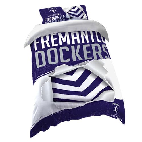 Fremantle Dockers AFL Single Quilt Cover Set