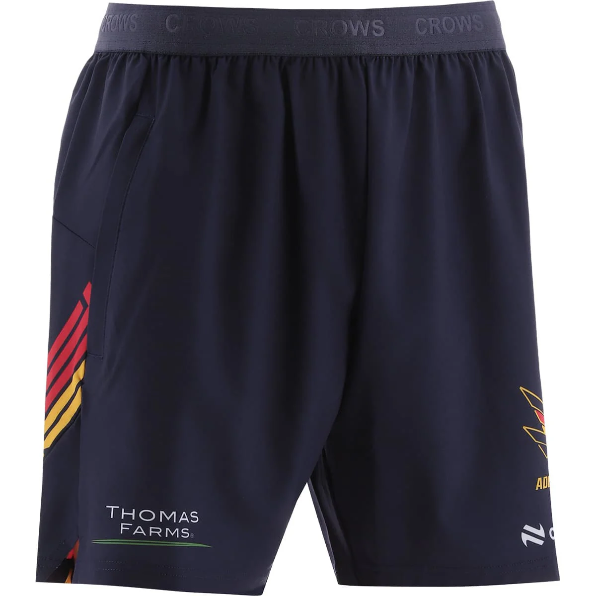 Adelaide Crows 2025 AFL Mens Walk Out Training Shorts - Image 2