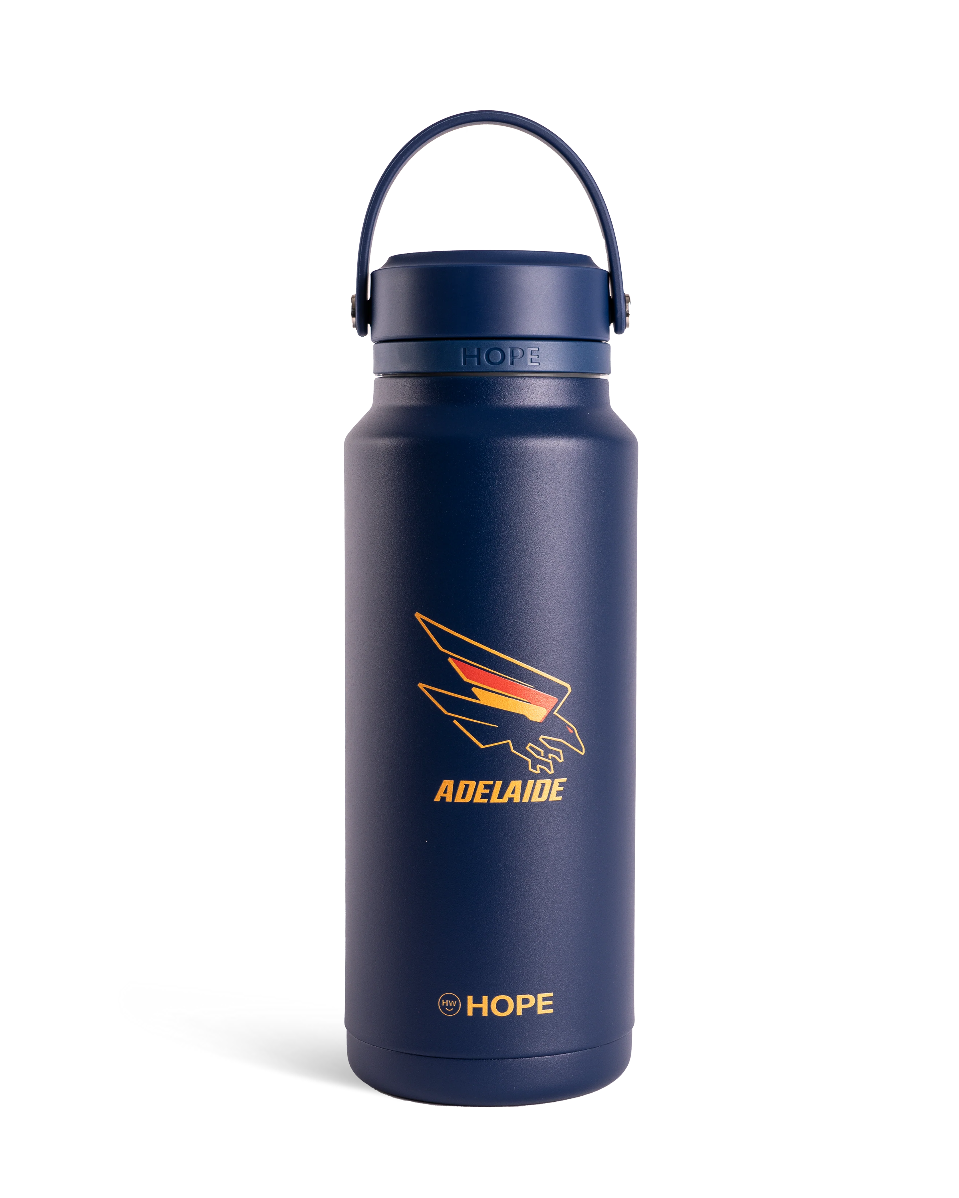 Adelaide Crows 2026 AFL Blue Insulated 1 Litre Stainless Steel Performance Bottle - Image 2