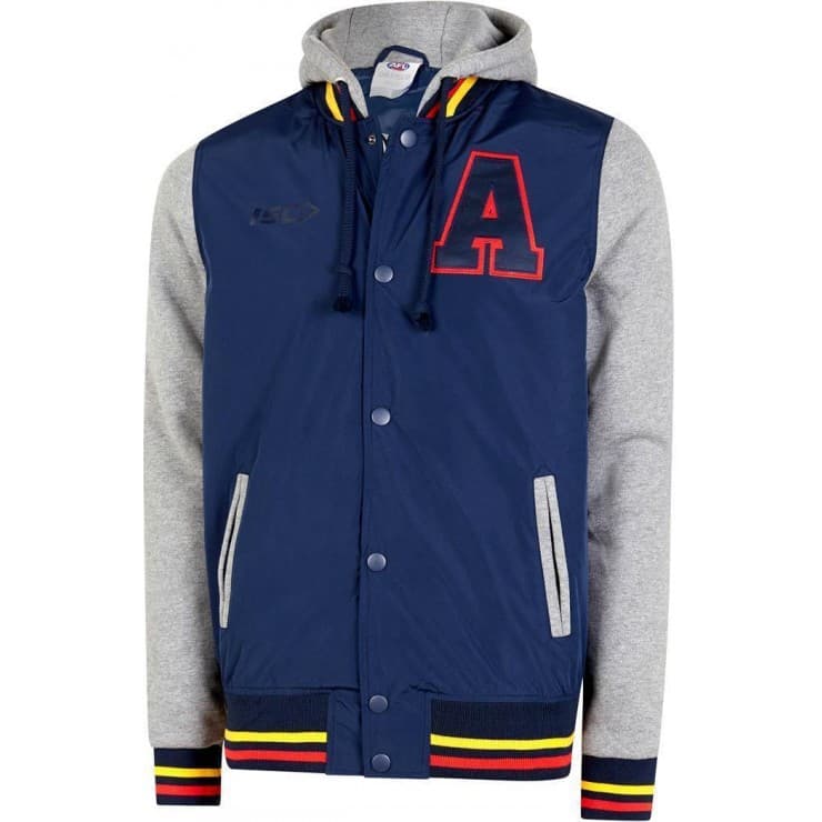 Adelaide Crows AFL Mens Baseball Jacket - Image 6