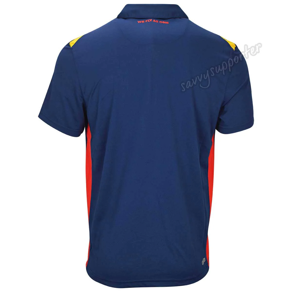 Adelaide Crows AFL Navy Media Polo Shirt - Image 3