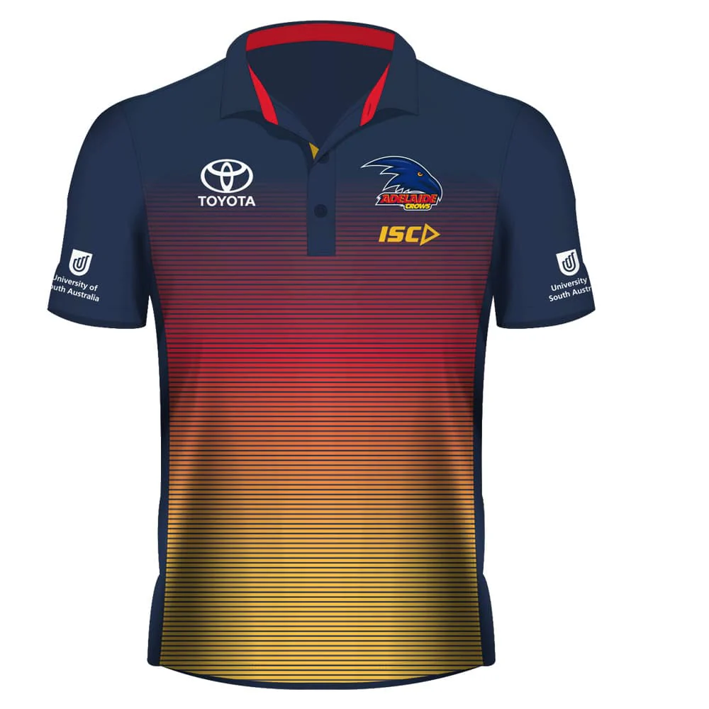 Adelaide Crows AFL Sublimated Polo Shirt - Image 6