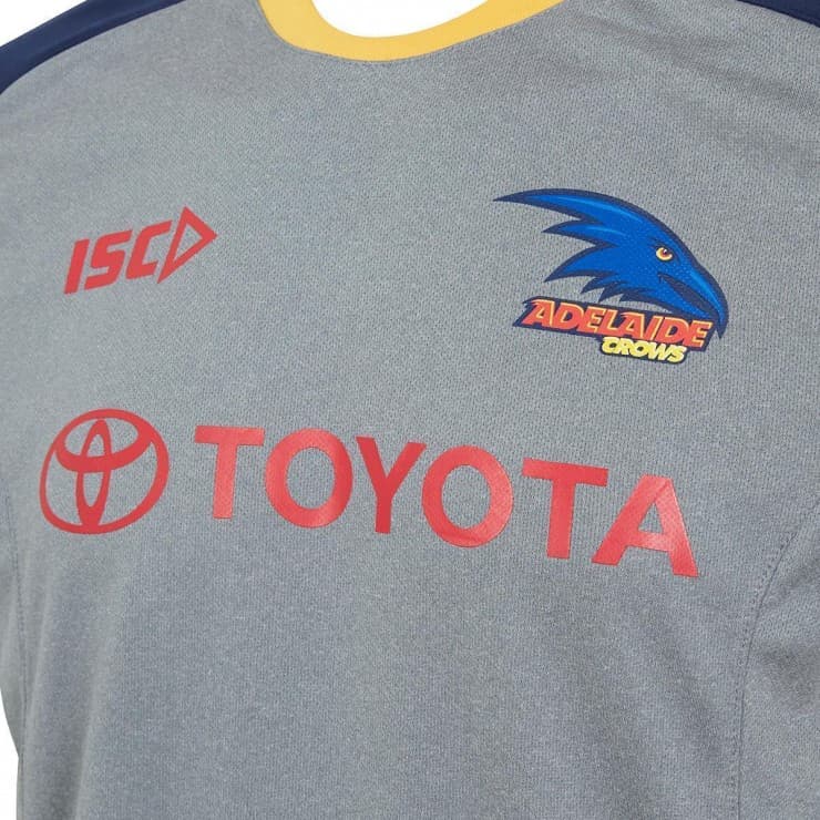Adelaide Crows Light Marle Training Shirt - Image 3