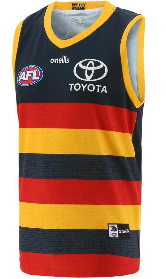 Adelaide Crows Oneills AFL Mens Home Guernsey