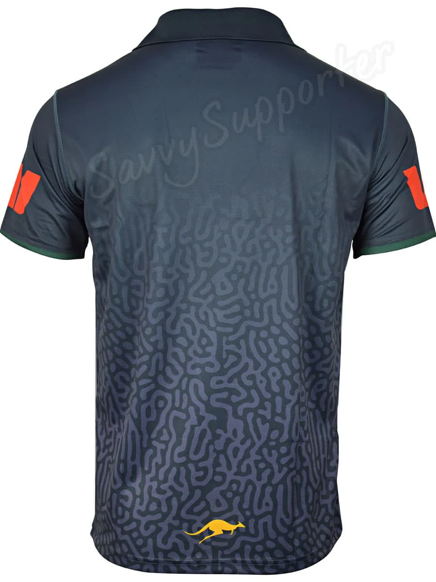 Australian Jillaroos NRL Mens Media Polo Shirt - Image 3