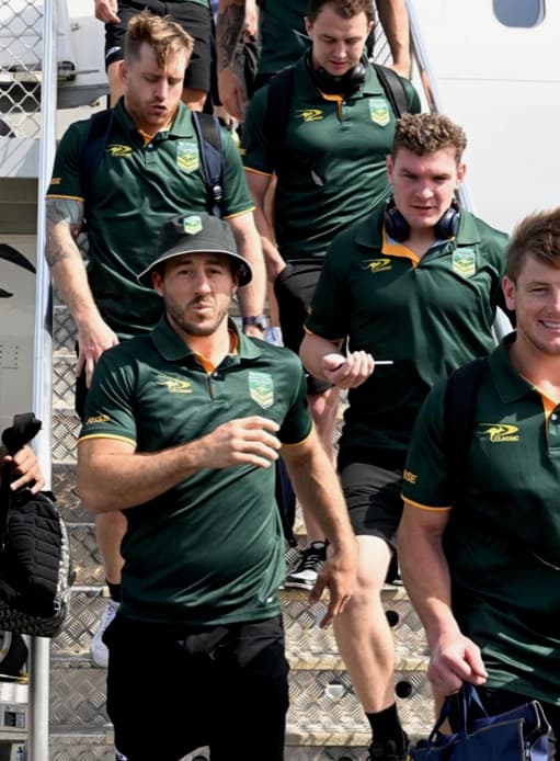 Australian Kangaroos NRL Mens Team Polo Shirt - Image 2