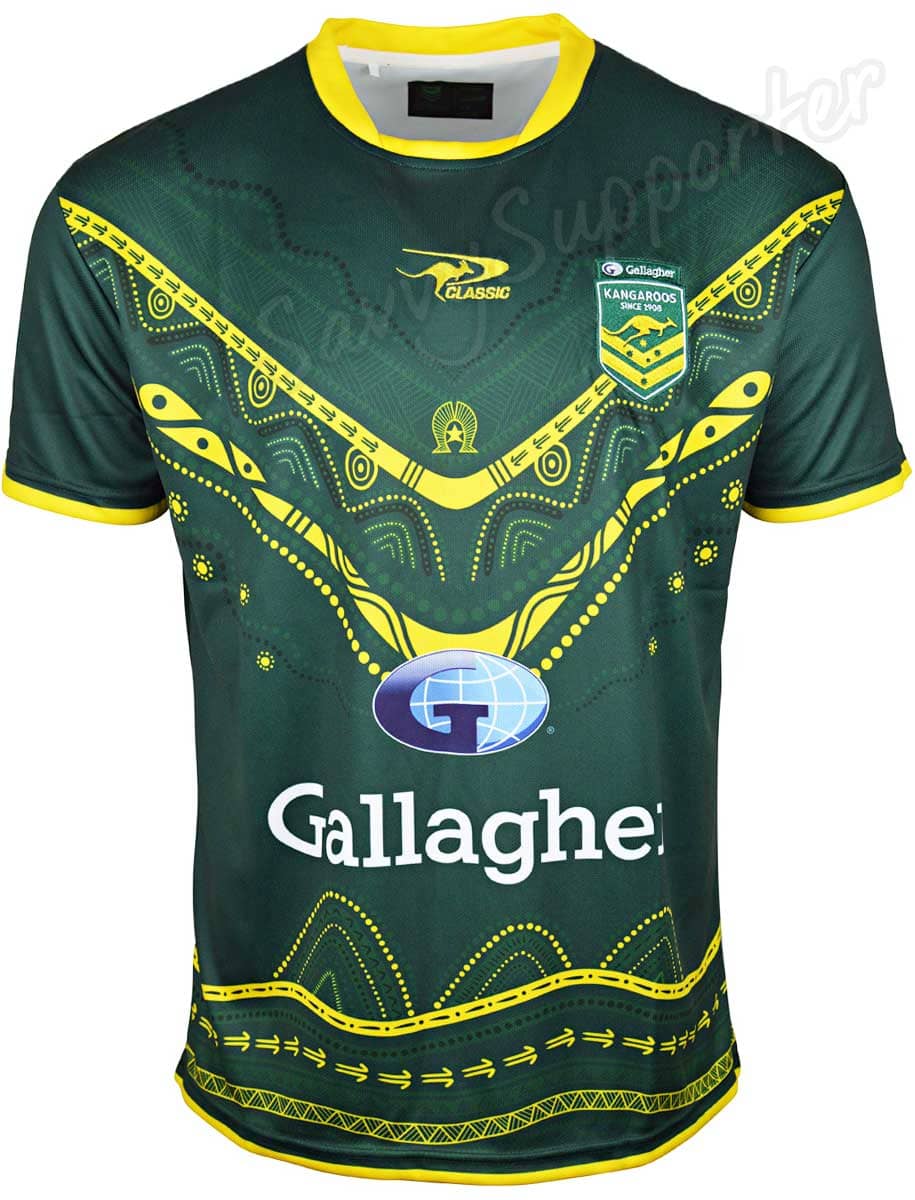 Australian Kangaroos 2024 NRL Mens Training Jersey - Image 2