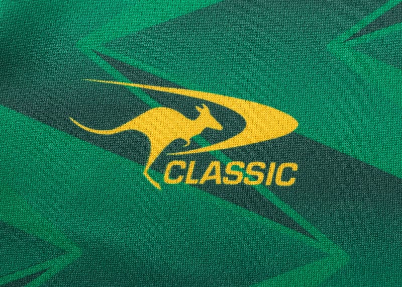 Australian Kangaroos 2025 NRL Mens Green Training Shirt - Image 3