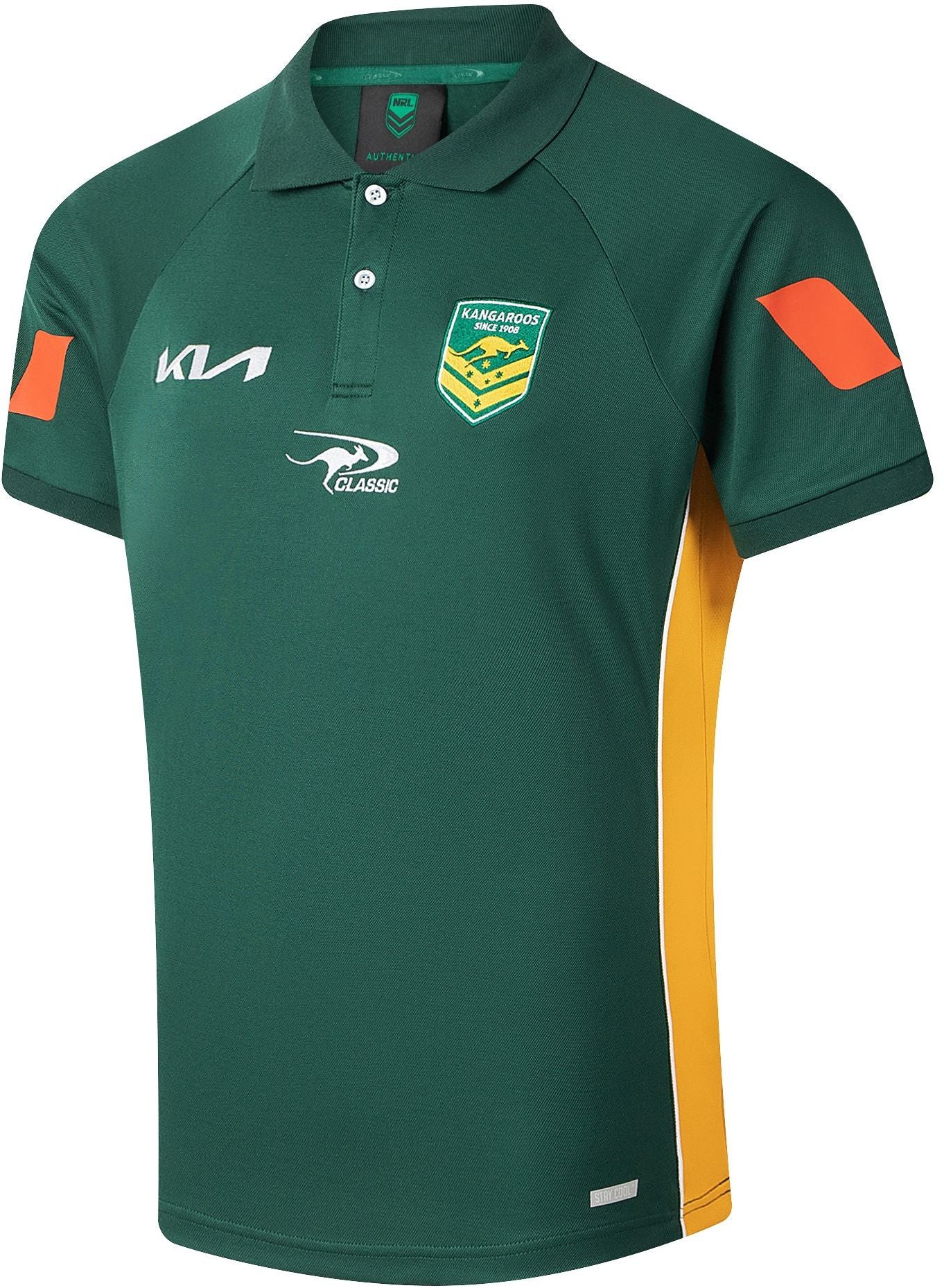 Australian Kangaroos 2026 NRL Mens Media Polo Shirt - Image 2