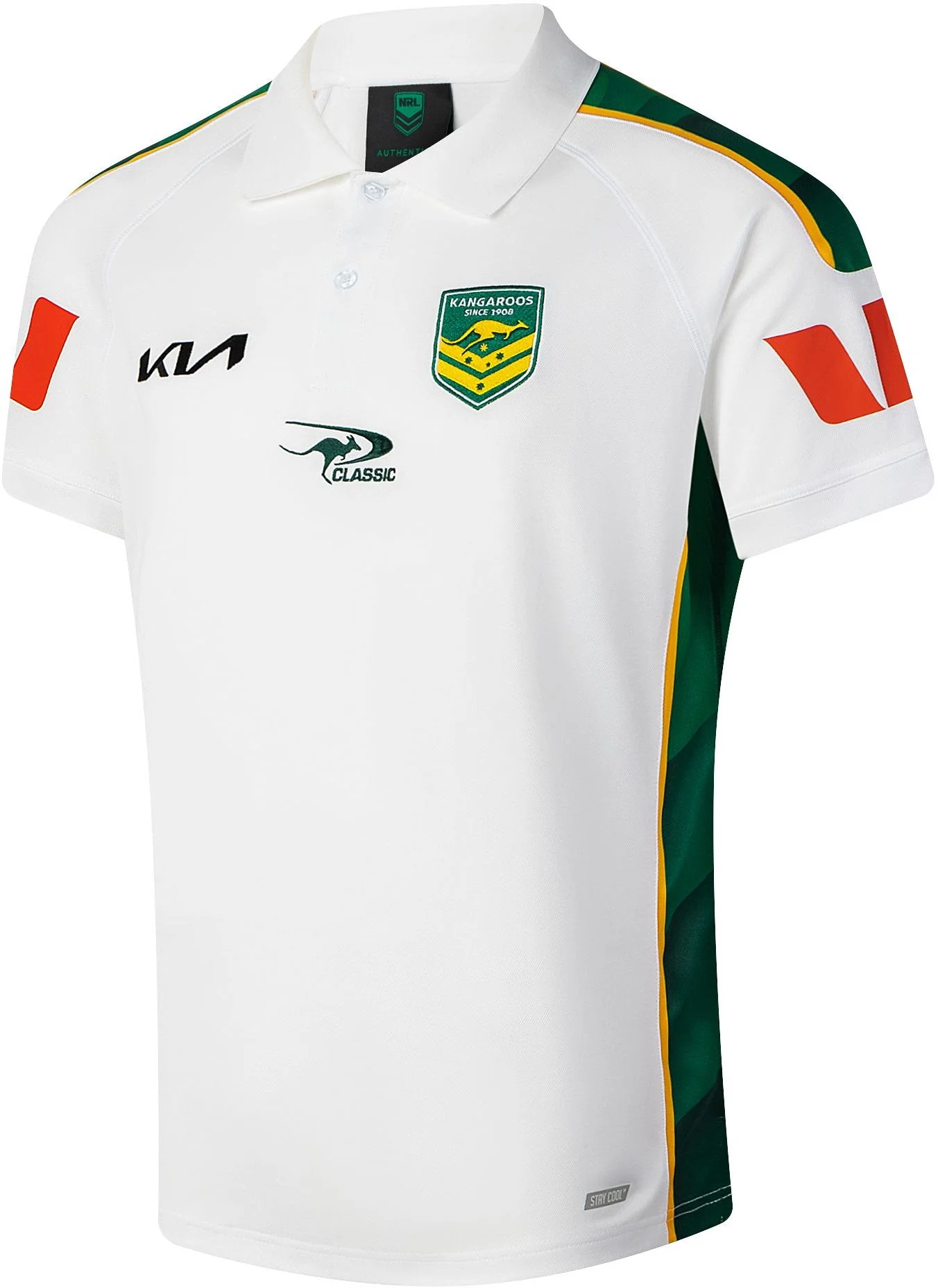 Australian Kangaroos 2026 NRL Mens Team Polo Shirt - Image 2