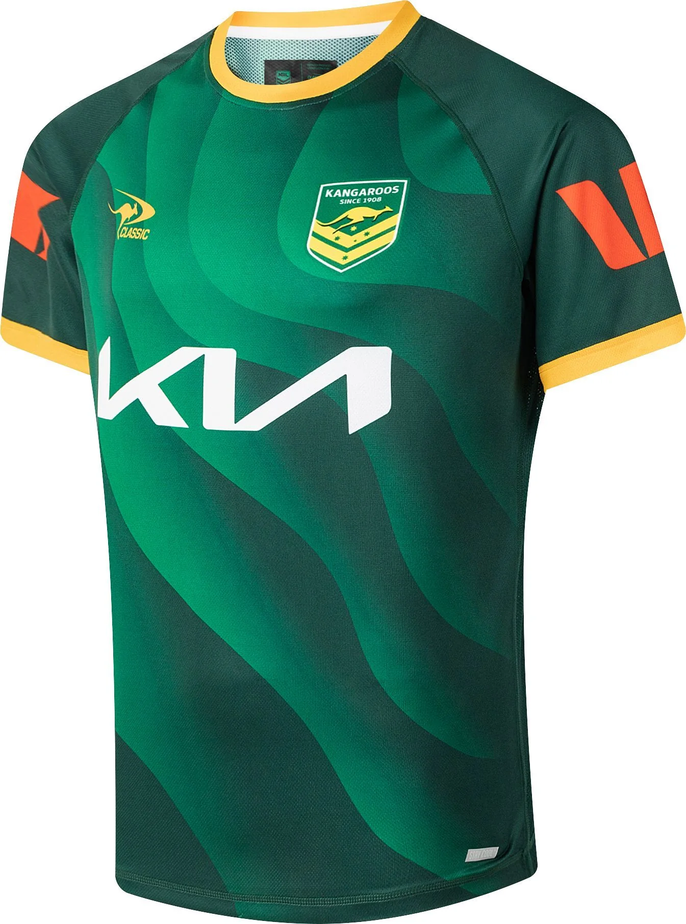 Australian Kangaroos 2026 NRL Mens Training Shirt - Image 2