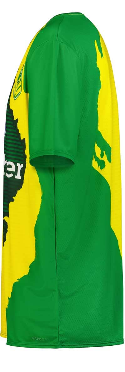 Australian Kangaroos Mens Gold Training Shirt - Image 3