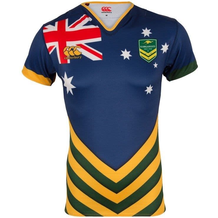 Australian Kangaroos NRL Australia Day Jersey - Image 14