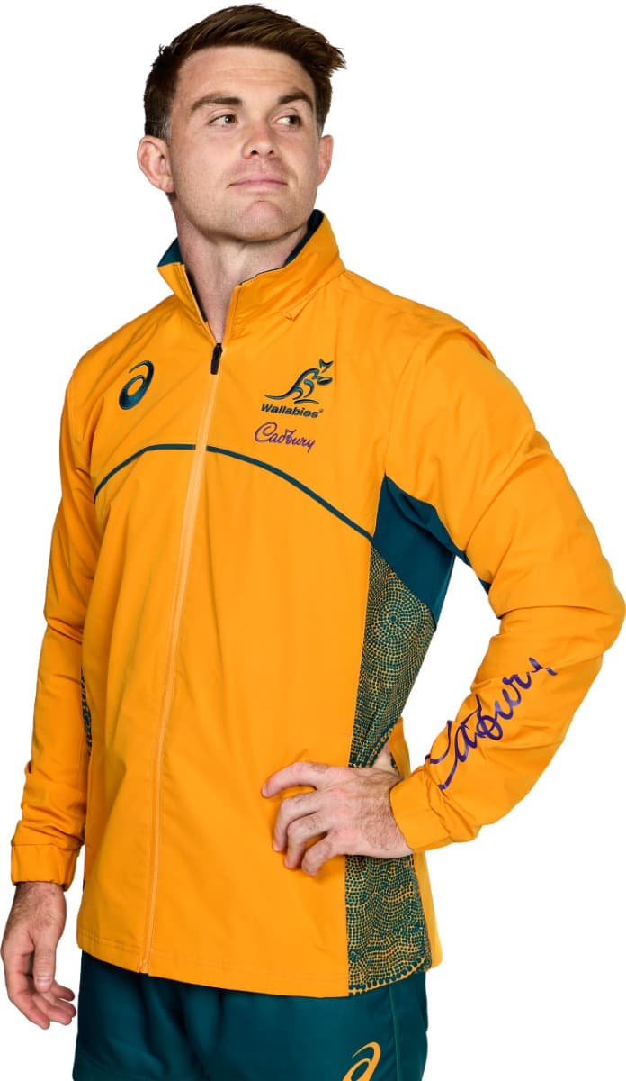 Australian Wallabies 2025 Rugby Union Mens Anthem Jacket - Image 5