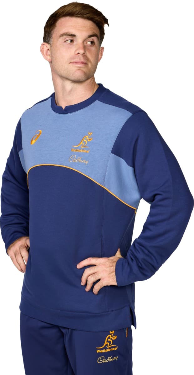 Australian Wallabies 2025 Rugby Union Mens Crew Sweater Hoodie - Image 5