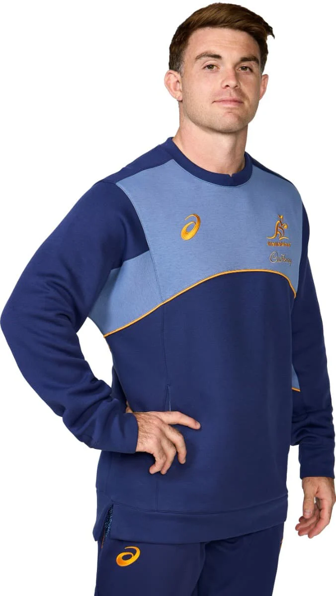 Australian Wallabies 2025 Rugby Union Mens Crew Sweater Hoodie - Image 6