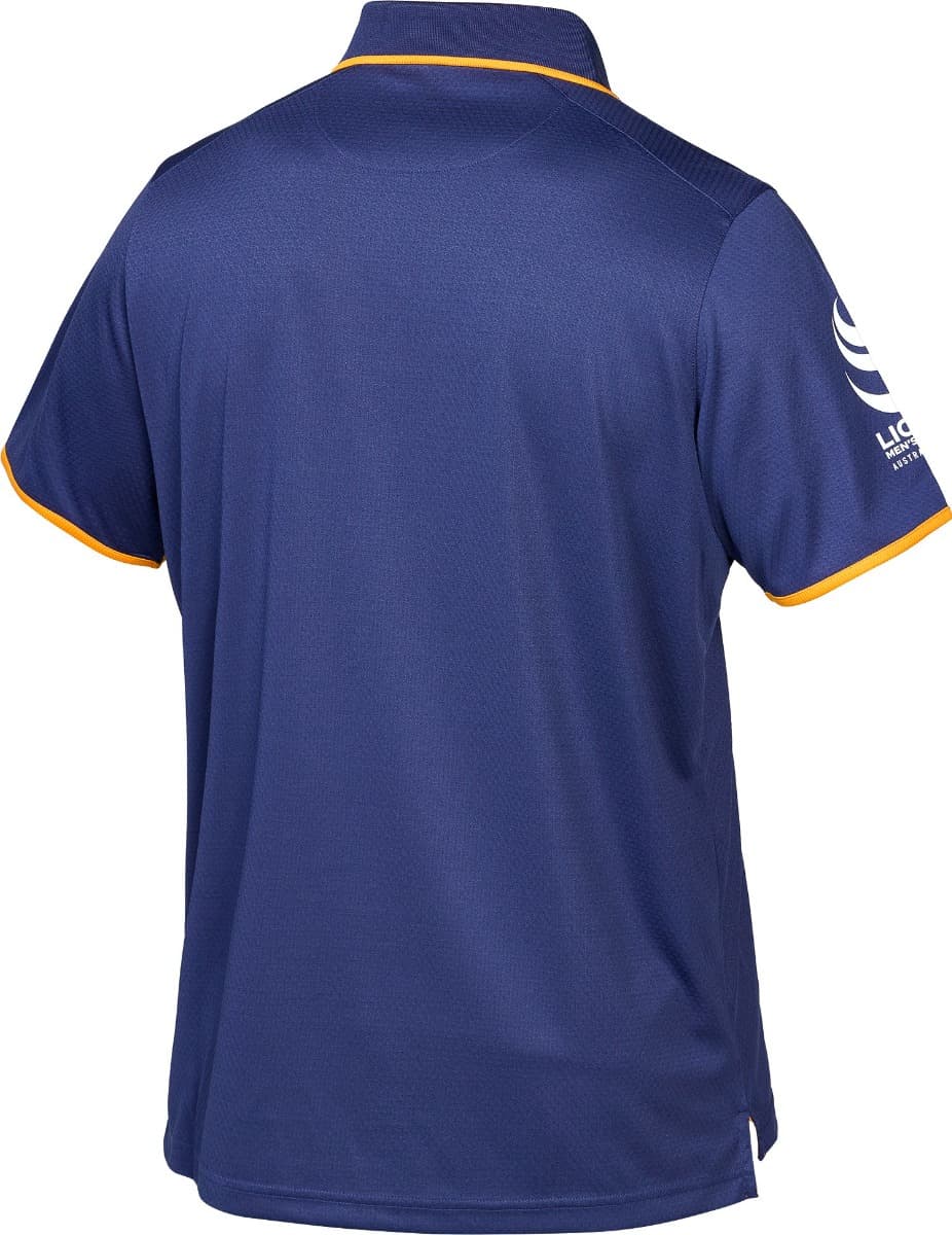 Australian Wallabies 2025 Rugby Union Mens Media Polo Shirt - Image 2