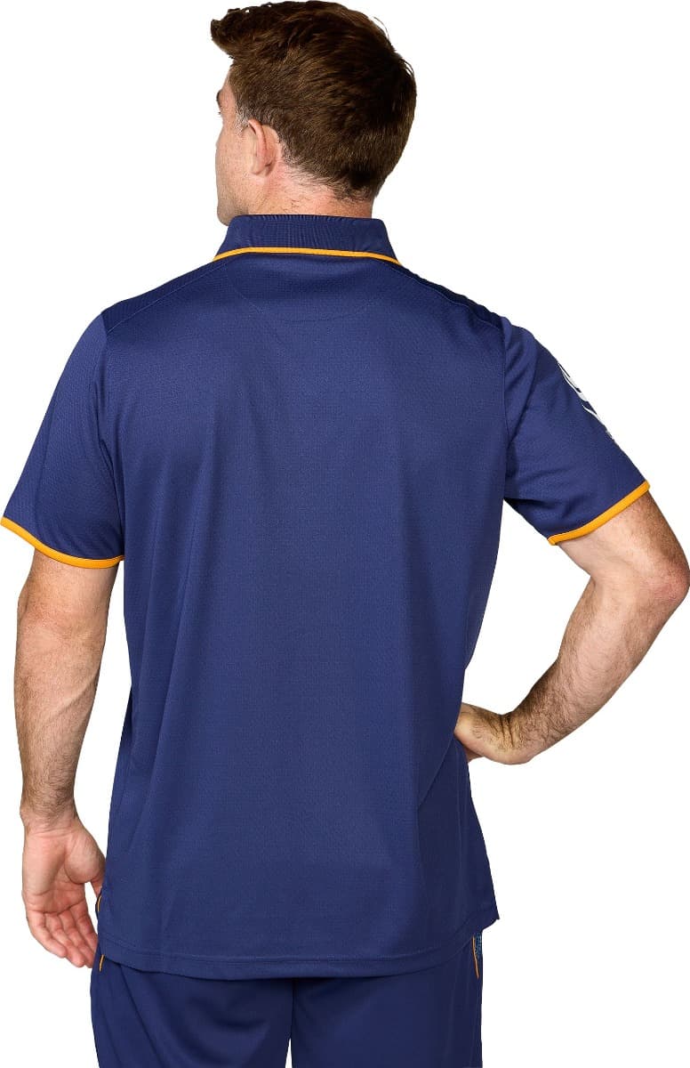 Australian Wallabies 2025 Rugby Union Mens Media Polo Shirt - Image 3