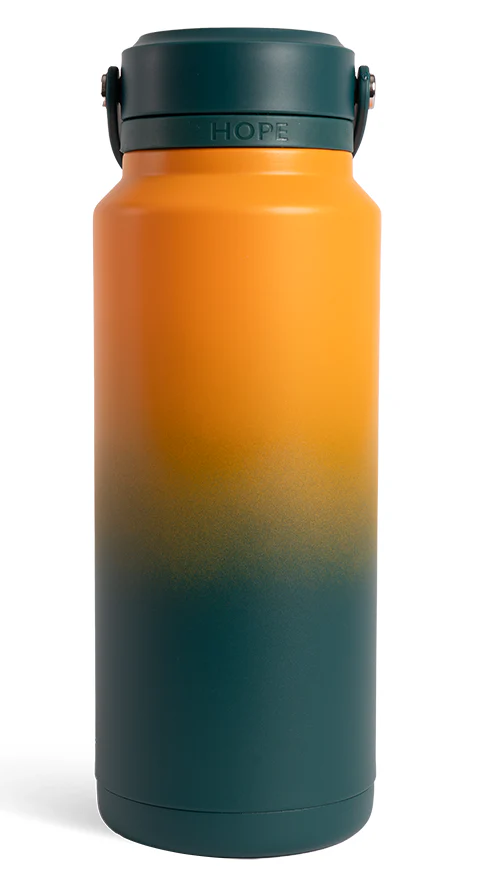 Australian Wallabies 2026 Green & Gold Stainless Steel 1L Insulated Drink Bottle - Image 2