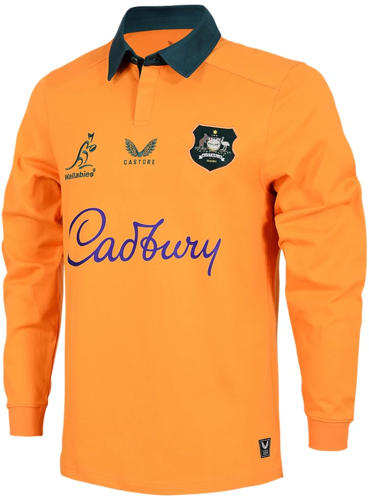 Australian Wallabies 2026 Rugby Union Mens Classic Long Sleeve Jersey - Image 3