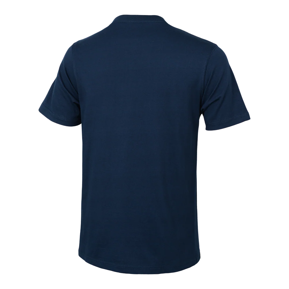 Australian Wallabies 2026 Rugby Union Mens Navy Heavyweight Supporter Shirt - Image 3