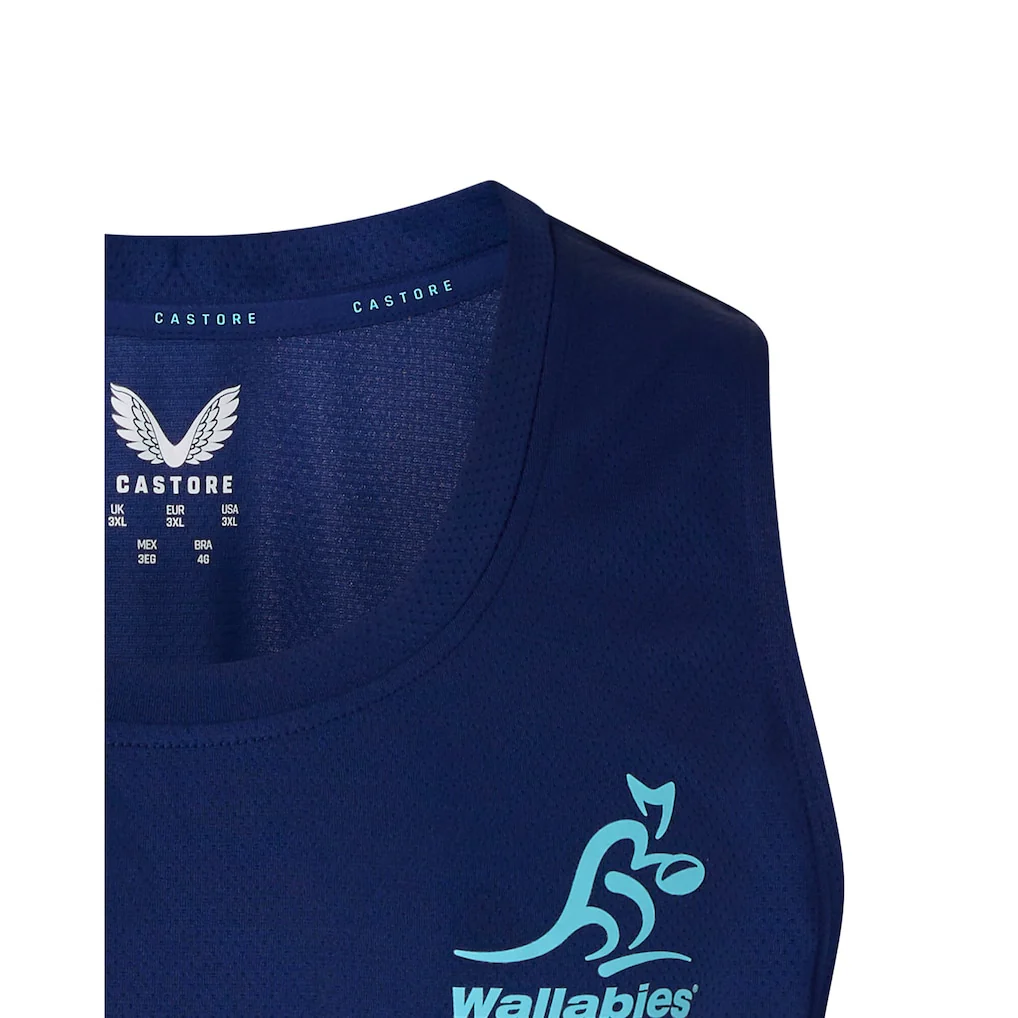 Australian Wallabies 2026 Rugby Union Mens Training Singlet - Image 4