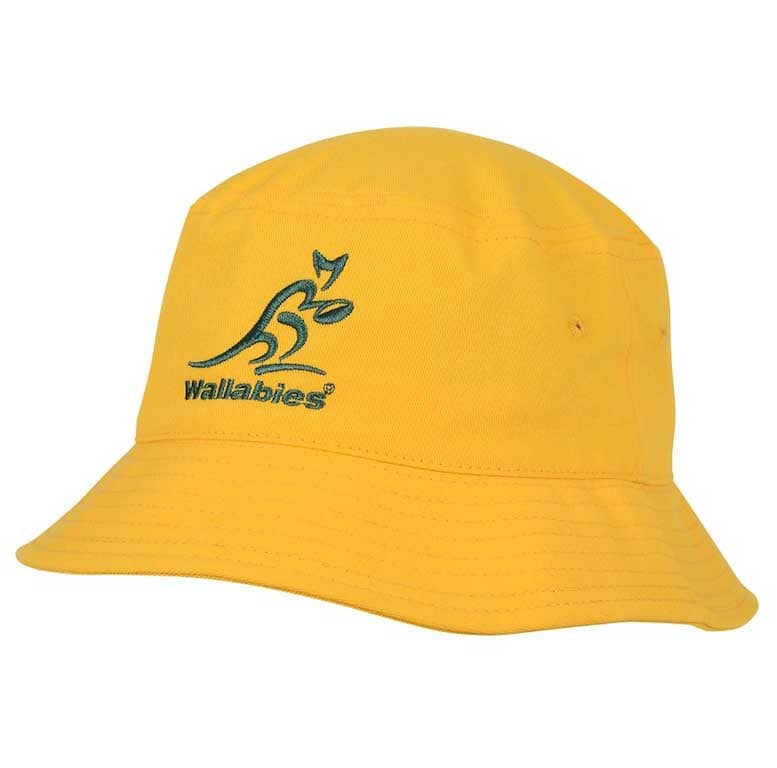 Australian Wallabies Union Gold Twill Bucket Hat