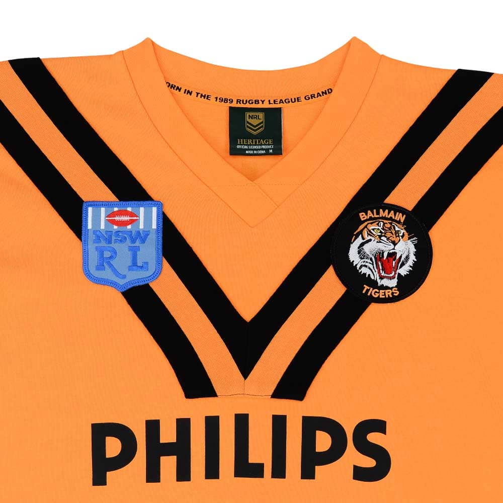 Balmain Tigers 1989 NRL Mens Grand Final Retro Jersey - Image 4