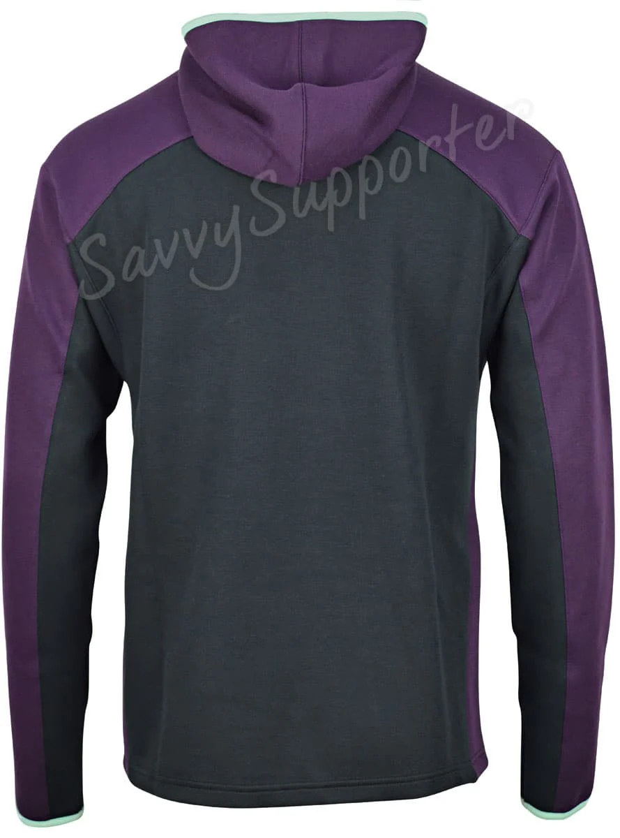Brisbane Broncos 2025 NRL Ladies Black Team Hoody - Image 3