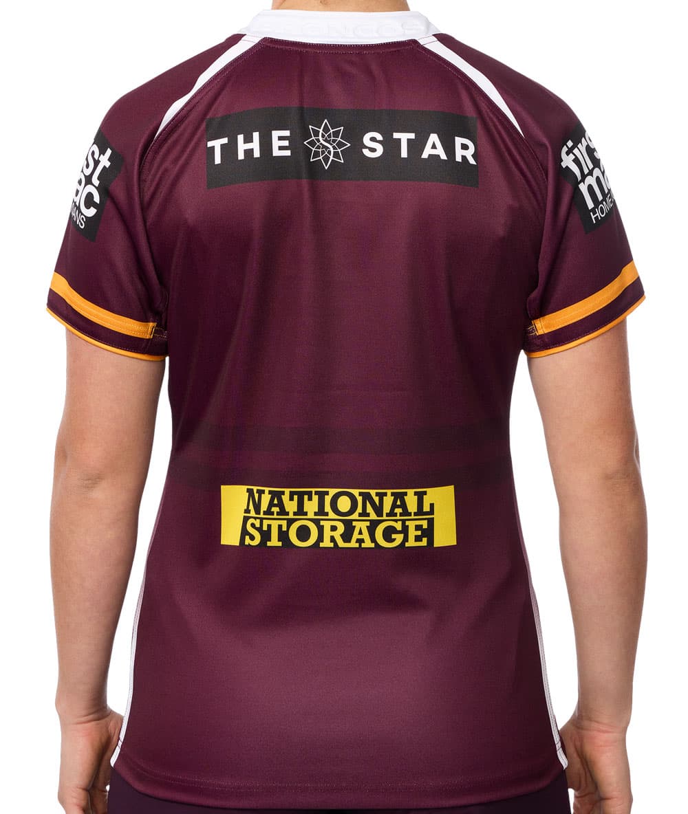 Brisbane Broncos 2025 NRL Ladies Home Jersey - Image 3