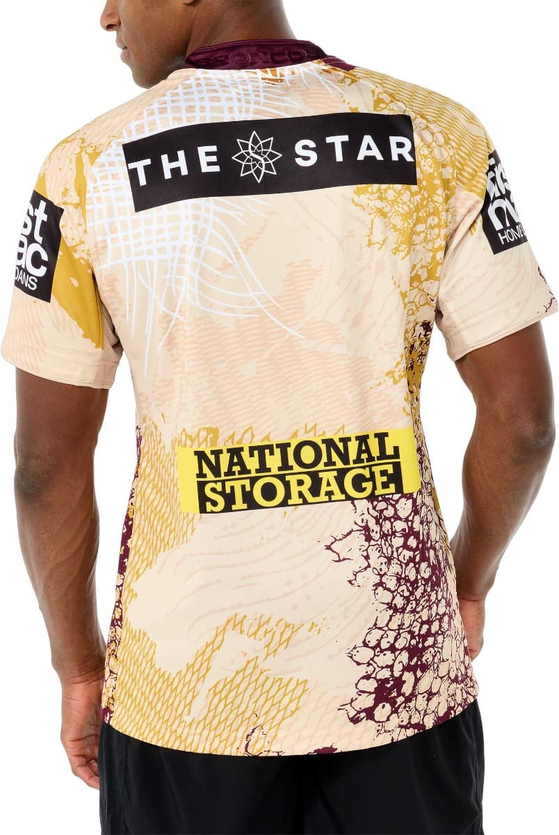 Brisbane Broncos 2025 NRL Mens Indigenous Jersey - Image 5