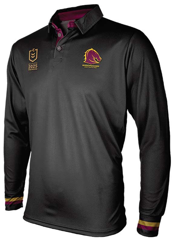 Brisbane Broncos 2025 NRL Mens Premiers Rugby Jersey