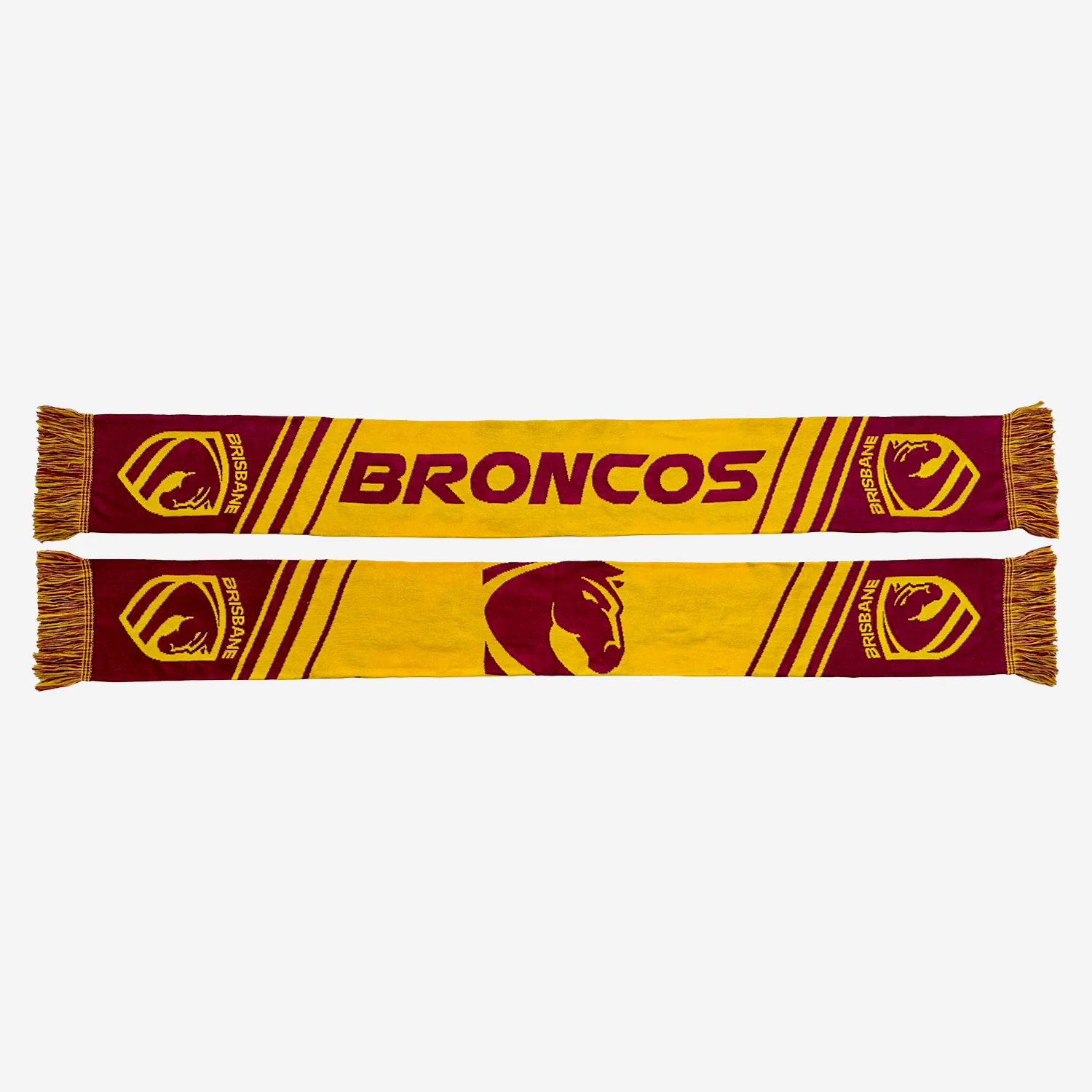 Brisbane Broncos 2026 NRL Adults Velocity Scarf - Image 2
