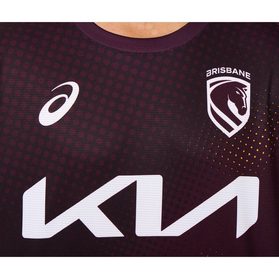 Brisbane Broncos 2026 NRL Kids Training Shirt - Image 4