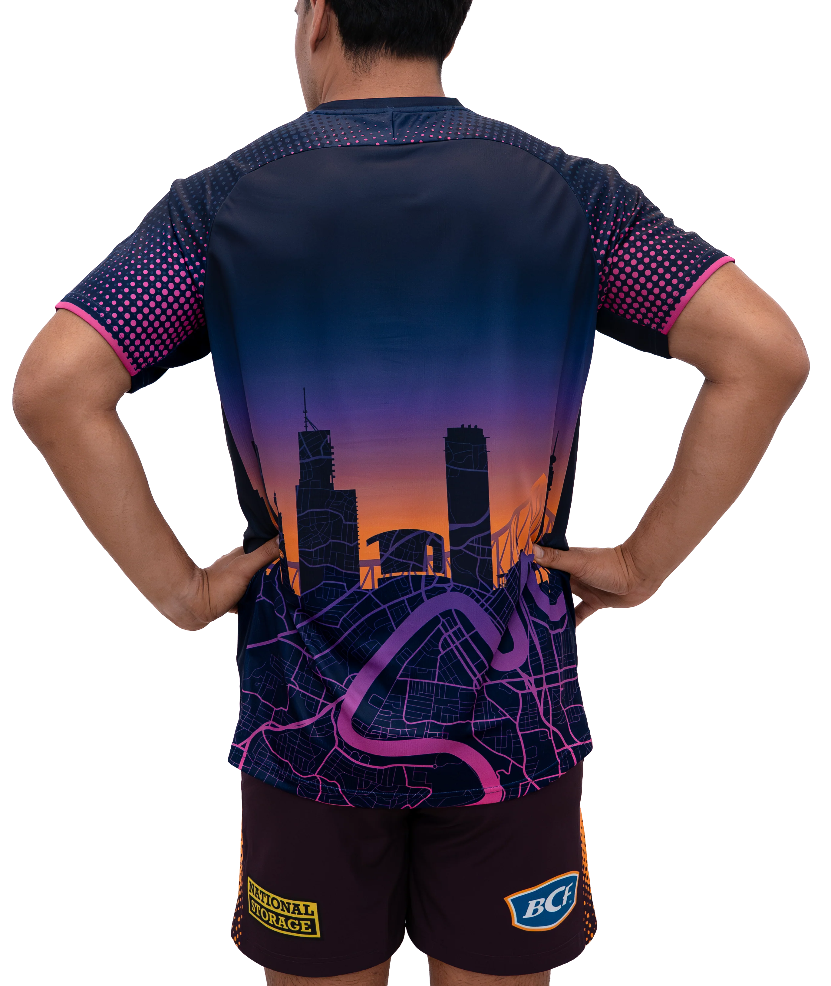 Brisbane Broncos 2026 NRL Kids Run Out Tee - Image 2