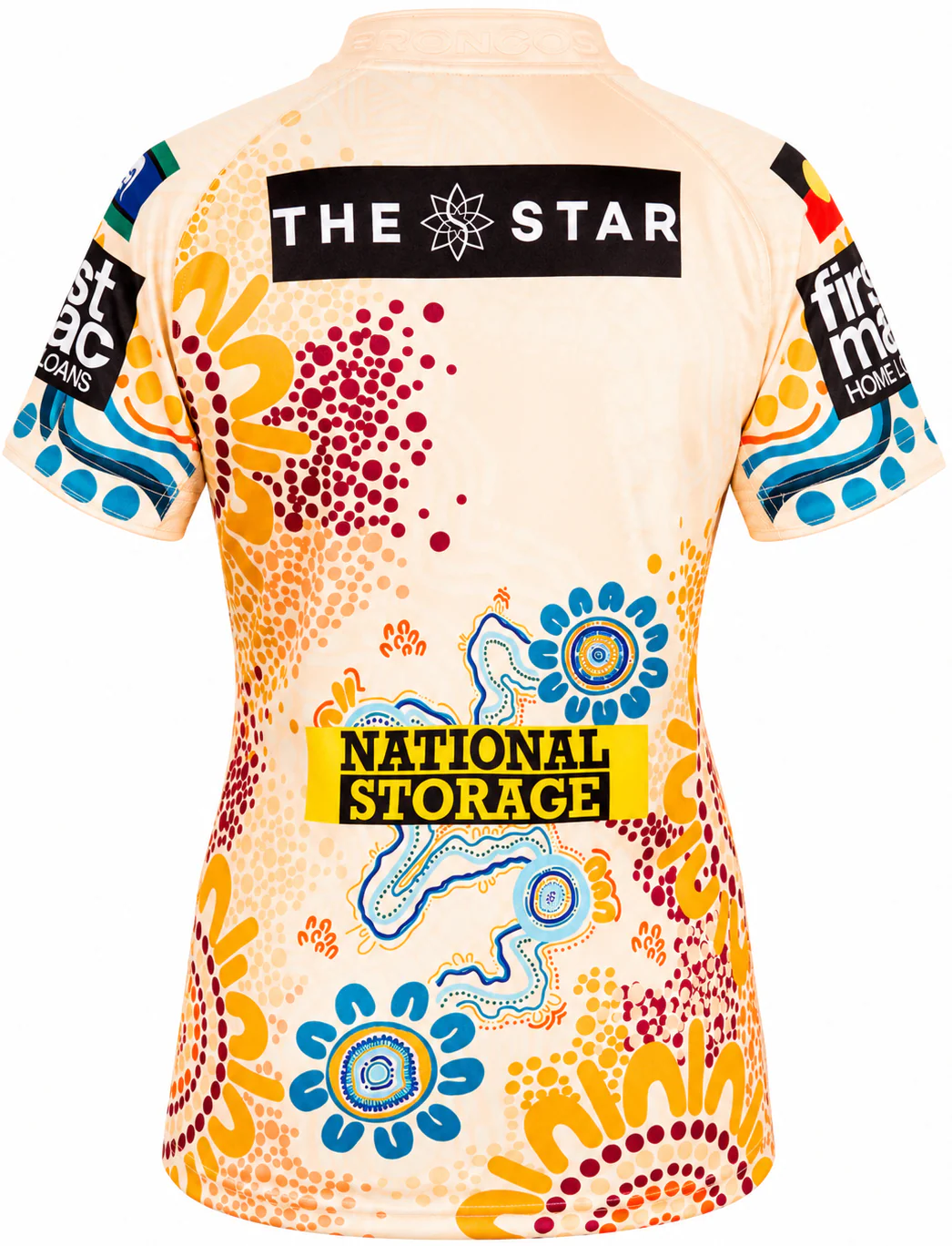 Brisbane Broncos 2026 NRL Ladies Indigenous Jersey - Image 3