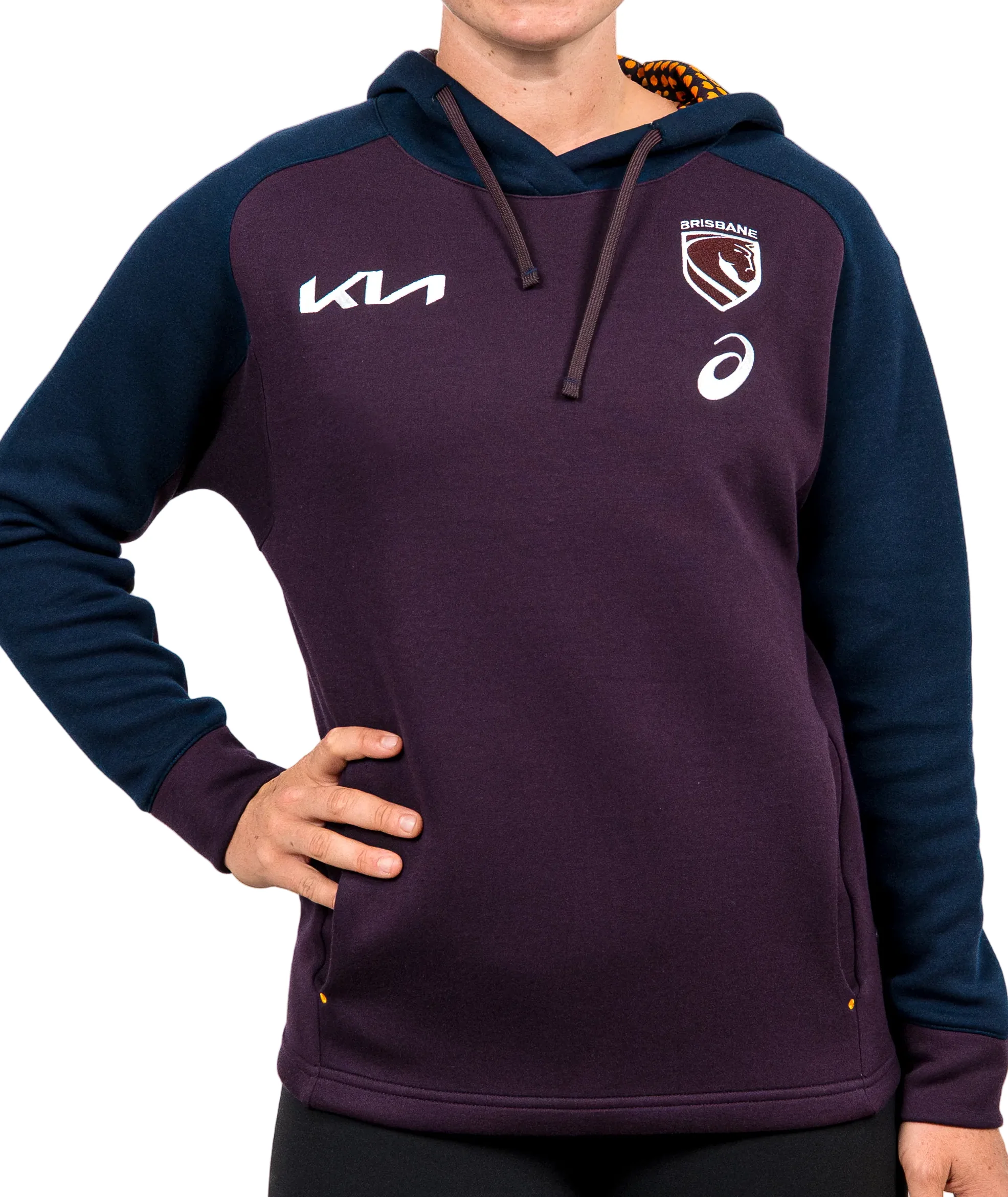 Brisbane Broncos 2026 NRL Ladies Team Hoodie