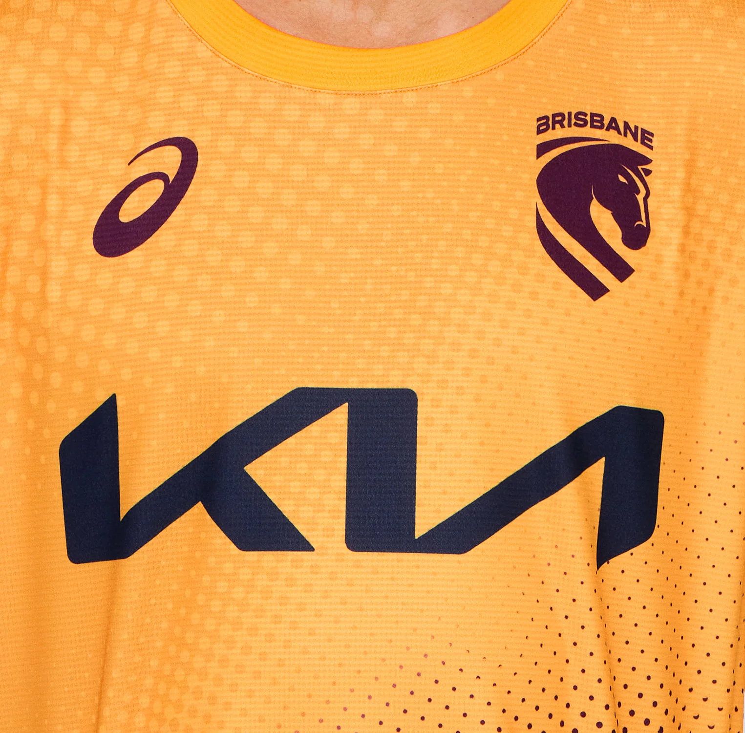 Brisbane Broncos 2026 NRL Mens Gold Training Singlet - Image 3
