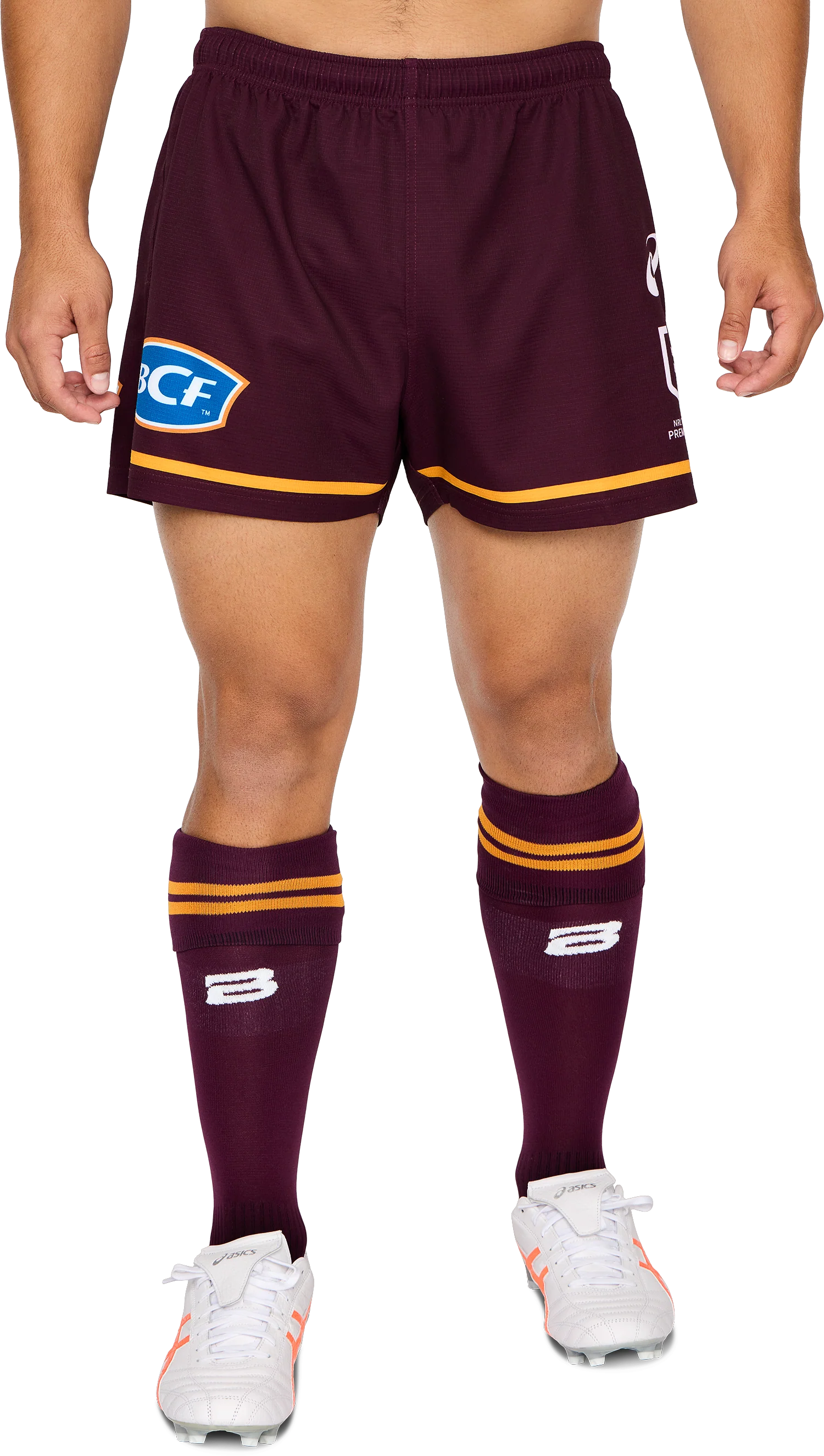 Brisbane Broncos 2026 NRL Mens Home Shorts - Image 4