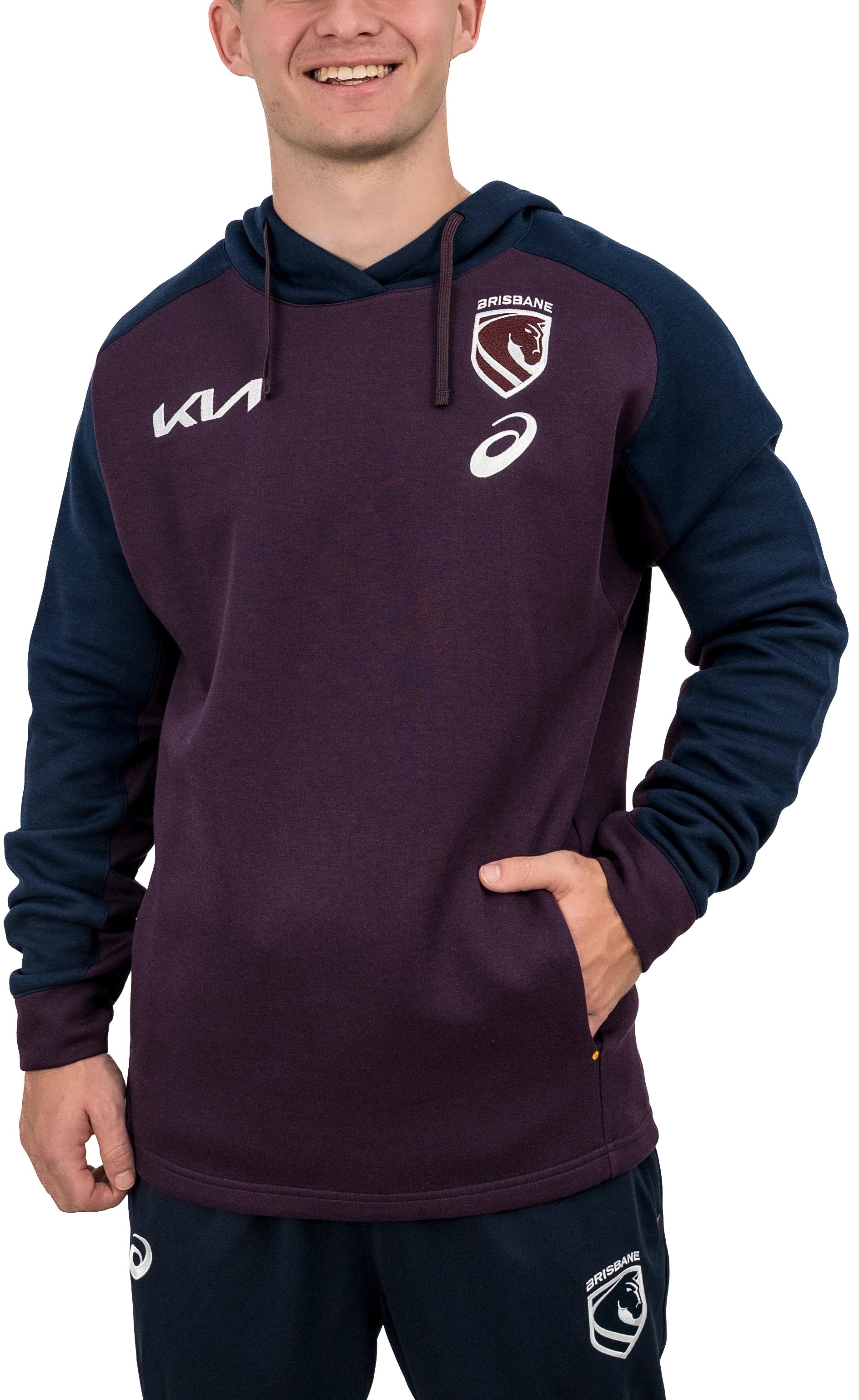 Brisbane Broncos 2026 NRL Mens Team Hoodie - Image 6