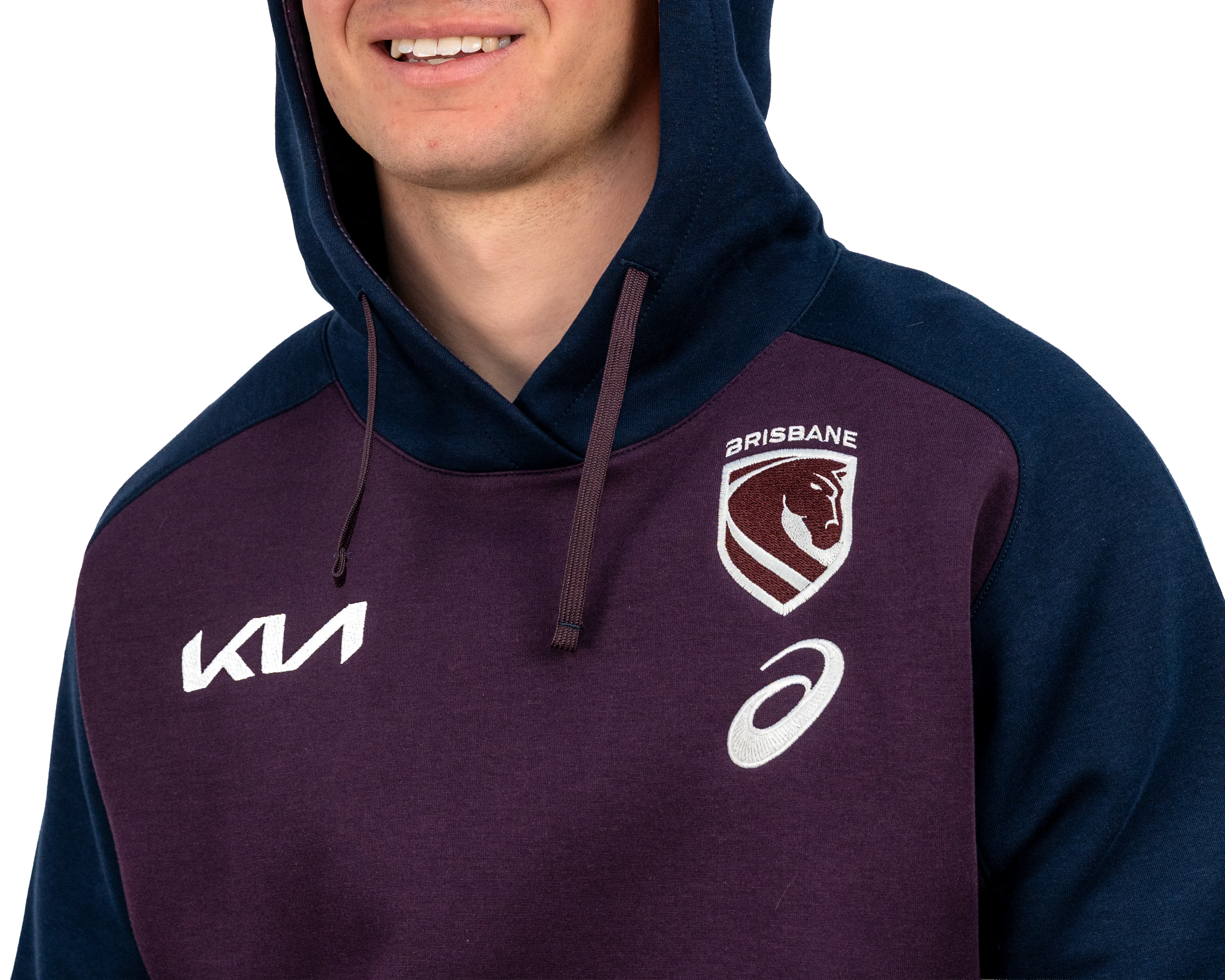 Brisbane Broncos 2026 NRL Mens Team Hoodie - Image 7