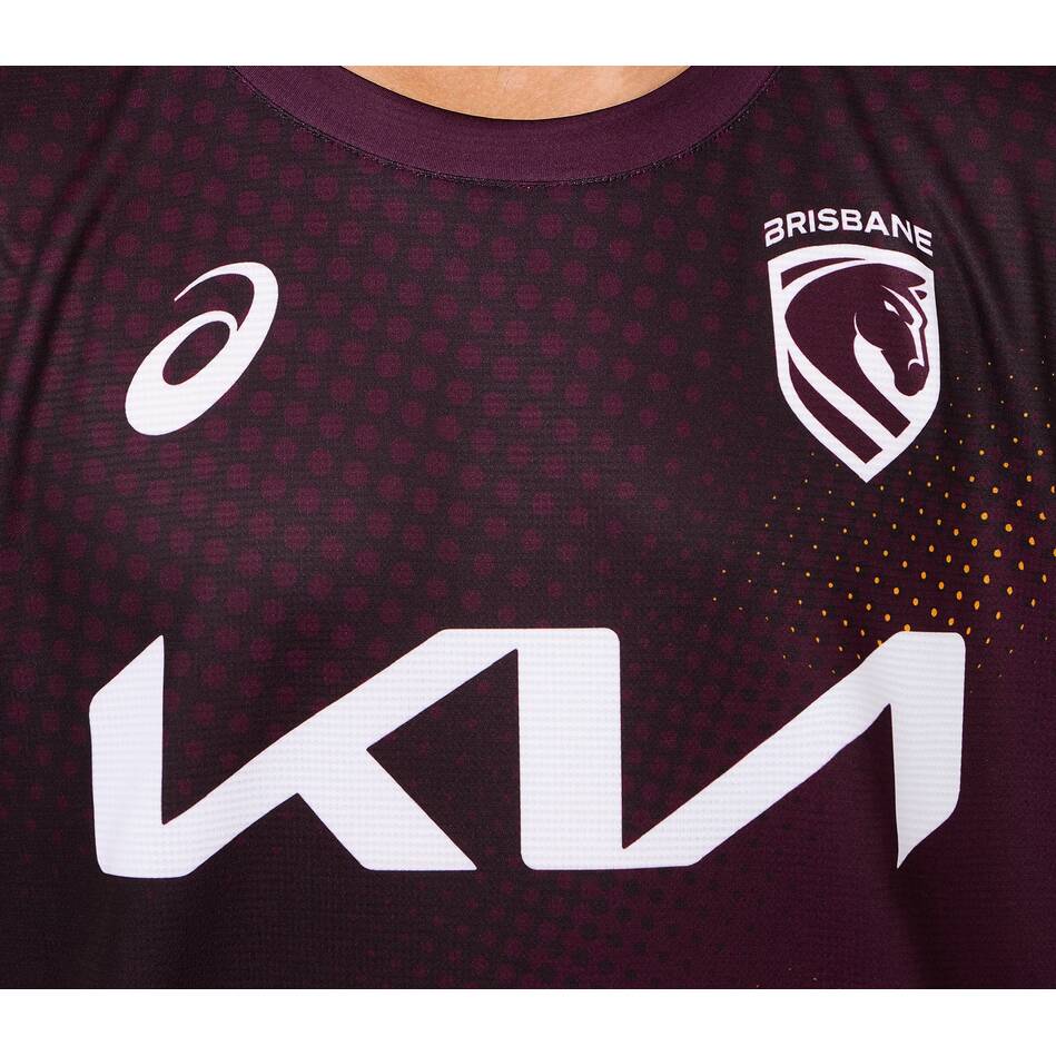 Brisbane Broncos 2026 NRL Mens Training Singlet - Image 2