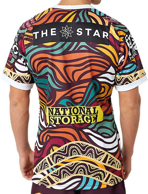 Brisbane Broncos NRL Mens Indigenous Jersey - Image 2