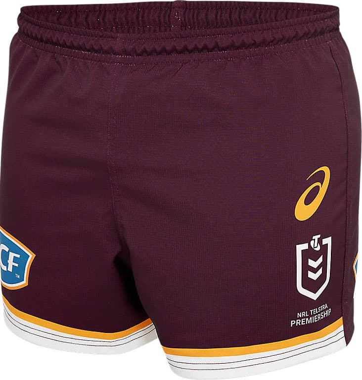 Brisbane Broncos NRL Mens Home Shorts