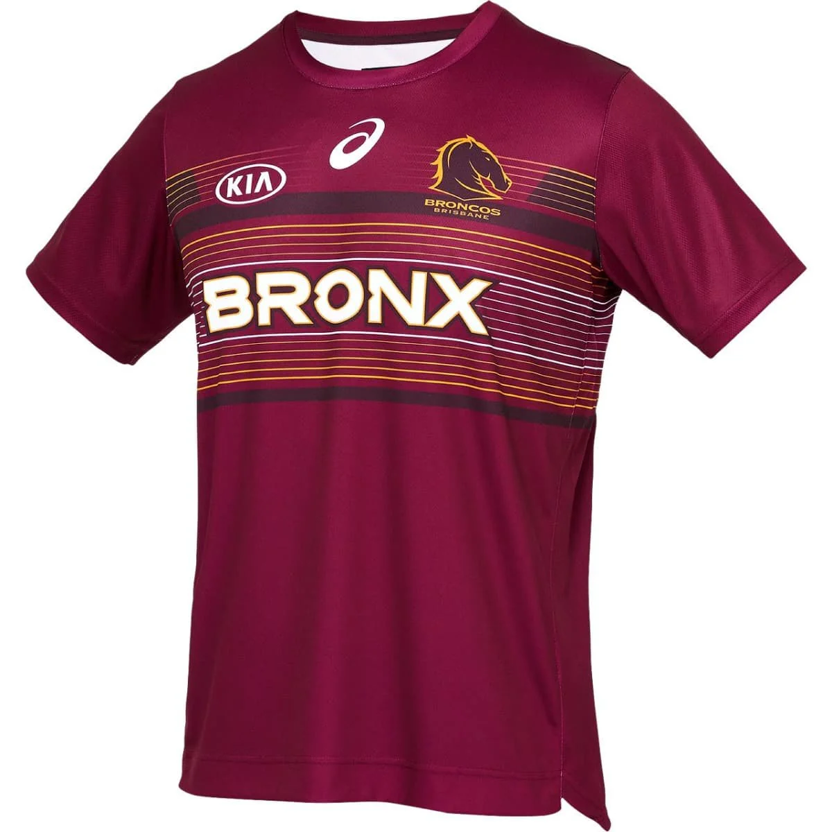 Brisbane Broncos NRL Mens Run Out Tee - Image 2