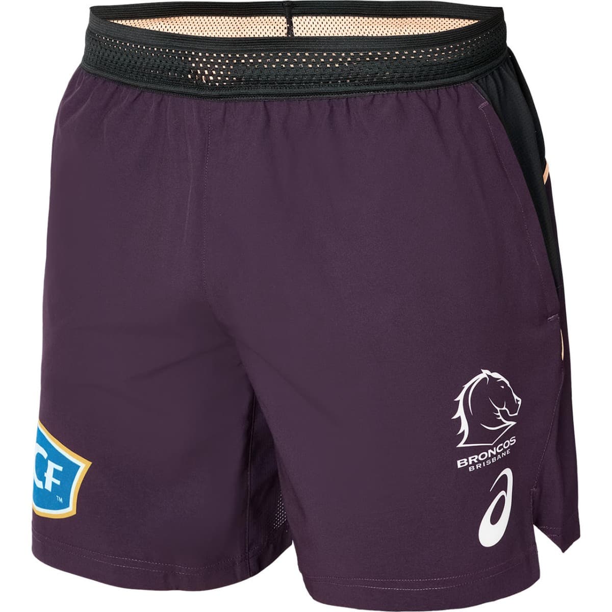 Brisbane Broncos NRL Mens Training Shorts