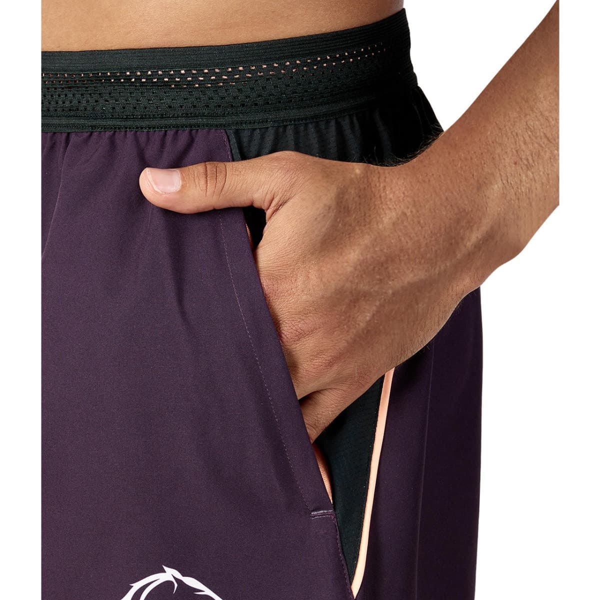 Brisbane Broncos NRL Mens Training Shorts - Image 6