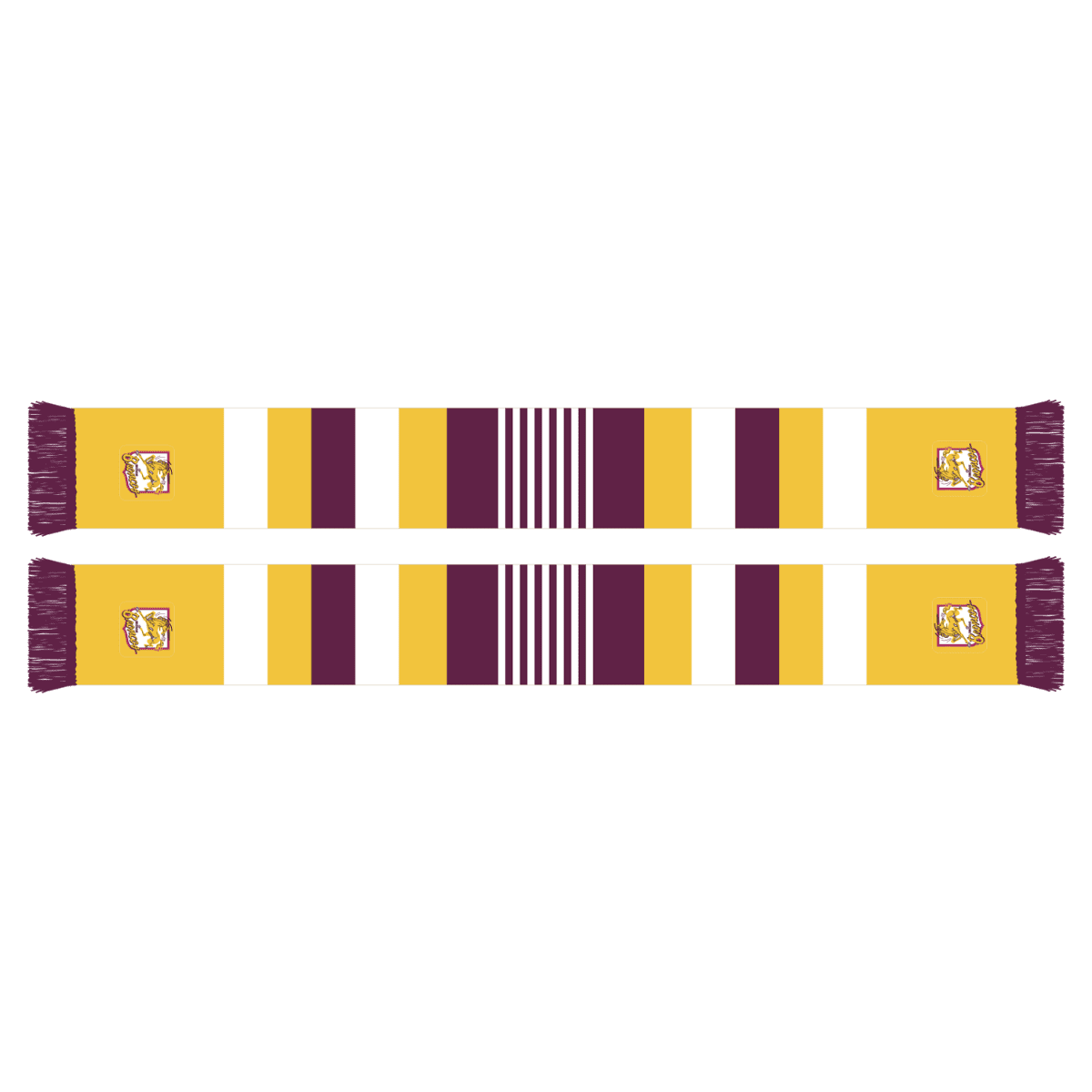 Brisbane Broncos NRL Retro Scarf - Image 2