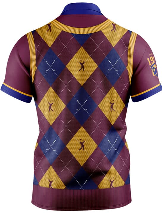 Brisbane Lions AFL Fairway Golf Polo Shirt - Image 2