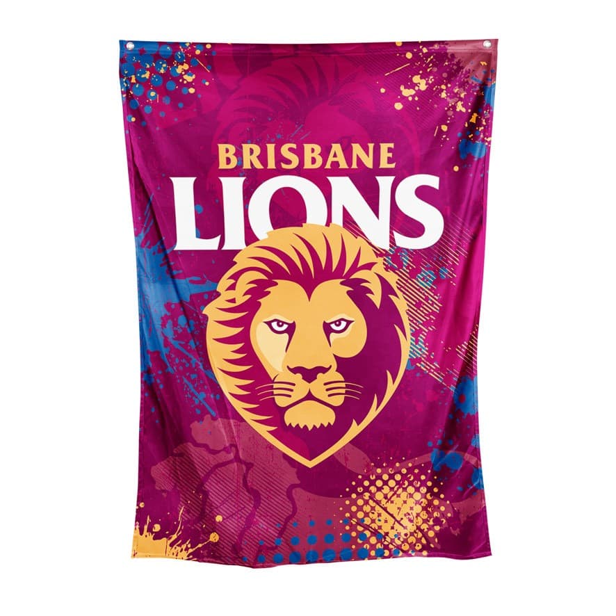 Brisbane Lions AFL Wall Flag 100cm x 70cm